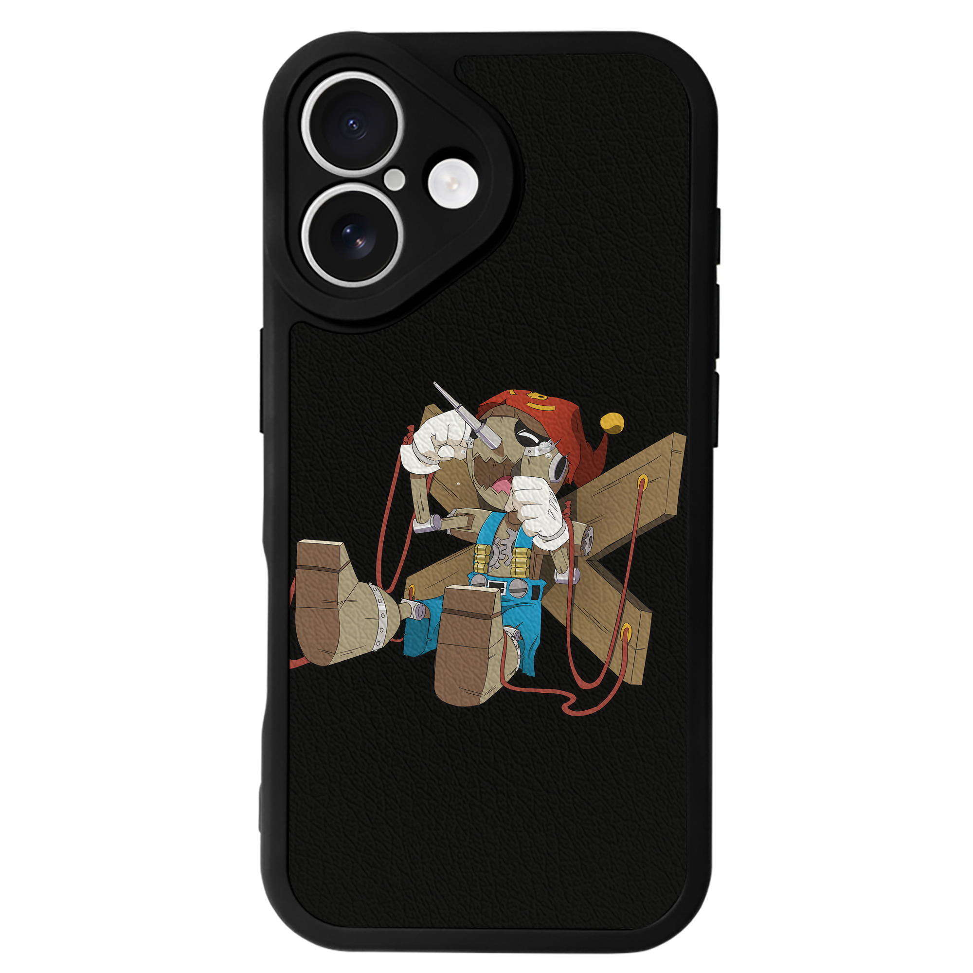（画像用） Digimon デジタルモンスター/デジモン 【iPhone 16シリーズ対応】シリコンスマホケース（レザー調） 材質：シリコン